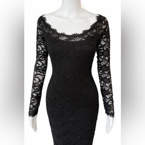 🖤 JUMP APPAREL BLACK LACE DRESS – SIZE SMALL 🖤